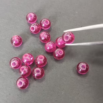 Drilled Ruby Ball